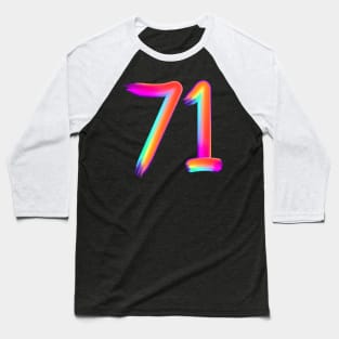 brushed 71 Baseball T-Shirt